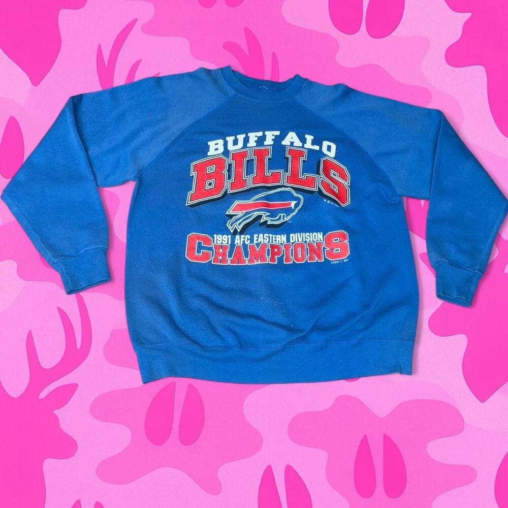 Vintage 1991 Buffalo Bills Division Champions Sweatshirt